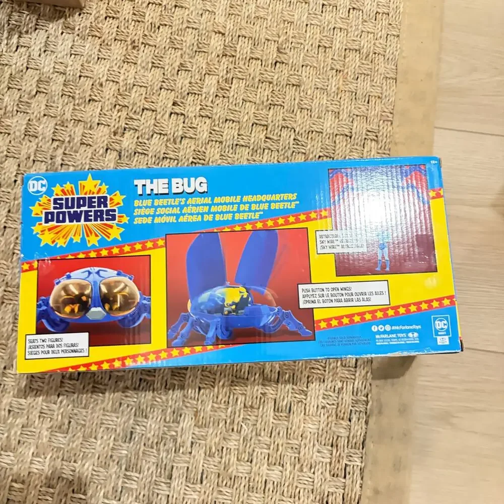 DC Super Powers The Bug Blue Beetle's Aerial Mobile Headquarters New